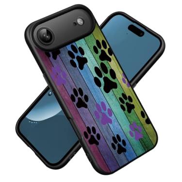 Imagem de ZXHSBROK Capa para iPhone 17 Air, silicone fino premium com [forro de microfibra macio antiarranhões] capa protetora à prova de choque para iPhone 17 Air (2025) 6,6 polegadas, placa de madeira rústica