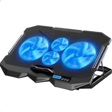 Imagem de Base de Notebook com 4 Coolers Potente Pronta Entrega - Atena