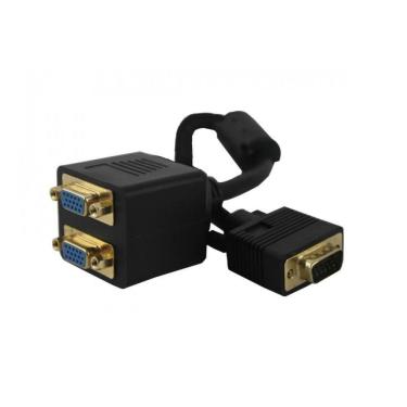 Imagem de Cabo Divisor Vga 1 Entrada Macho 2 Saídas Fêmea Chipsce