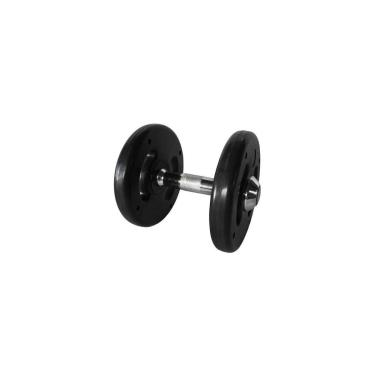 Imagem de Dumbell Injetado com Pegada Cromada 12kg