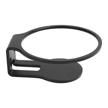 Imagem de Cryfokt Mini Alto-falante Cabide Montagem na Parede 113g Estável e Seguro para Cozinha Estudo Sala de Estar Banheiro (Preto)