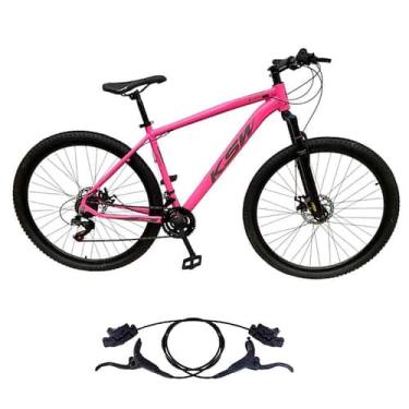 Imagem de Bicicleta Feminina Aro 29 Alumínio KSW XLT 100 21v Disco Hidráulico Su