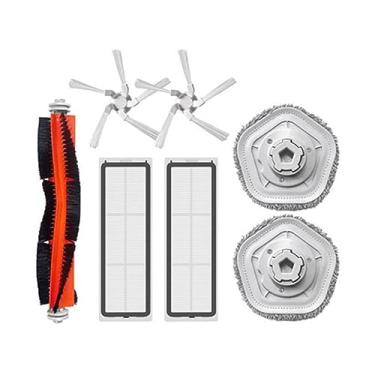 Imagem de Compatible With Dreame Bot W10 / W10 PRO Accessories Robot Vacuum Cleaner HEPA Filter Main Side Brush Mop Cloth Pad Replacement Parts(Lavender)