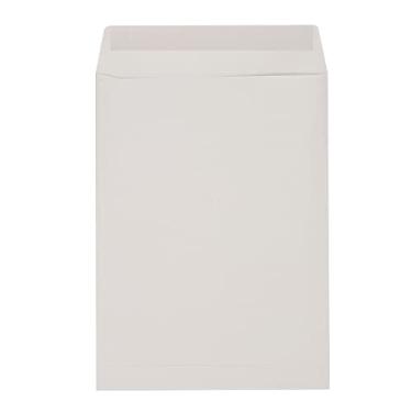 Imagem de Quotidian Envelopes de papel reciclado italiano autoadesivo prateado 4 3/4" x 6 1/2" (12 x 16,5 cm) 50 unidades - convites de cartão confetes de casamento lembrancinhas de festa