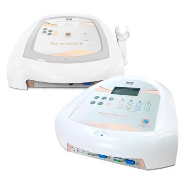 Imagem de Kit Neurodyn II TENS, FES e Russa + Sonopulse III Ultrassom 1 e 3MHz - Ibramed