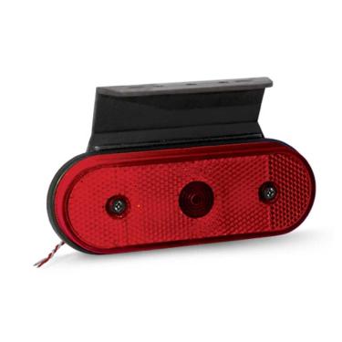 Imagem de Lanterna Lateral Led Facchini Pl0608 Vermelho Escuro