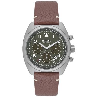 Imagem de Relógio Orient Masculino Ref: Mbscc069 E2nx Solar Cronógrafo Prateado