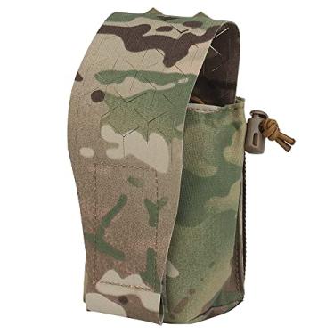 Imagem de Bolsa multifuncional MOLLE Walkie Talkie, bolsa tática de liberação rápida para pendurar no peito, bolsa de rádio para airsoft de caça