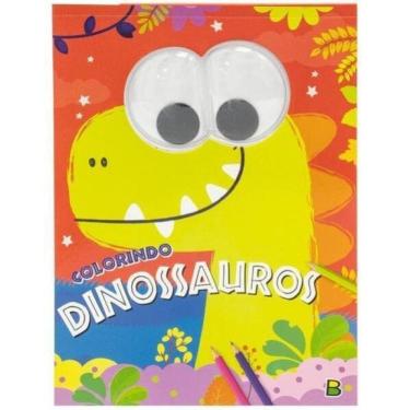 Imagem de Olhinhos Malucos! Colorindo Dinossauros