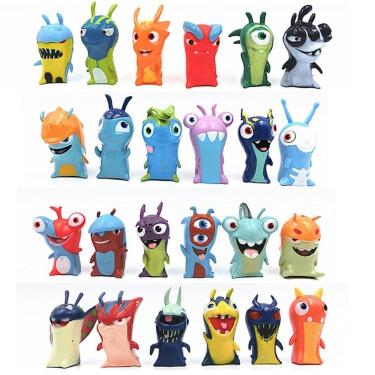 Imagem de Figure Toy Collection Slugterras Anime 24 unidades/lote 4-5 cm