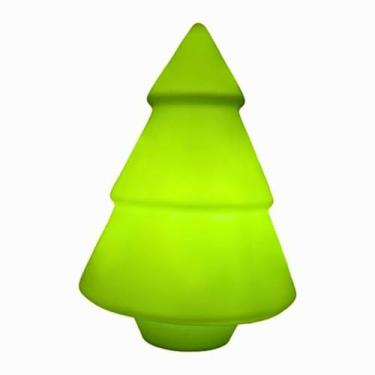 Imagem de Luminária Árvore de Natal Recados Verde – Com Canetinhas, Bivolt, 46cm