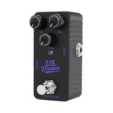 Imagem de Pedal de efeitos de guitarra elétrica mini tipo único crunch distorção