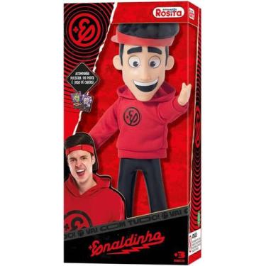 Imagem de Boneco enaldinho 25 cm - novabrink - Rosita, Youtuber