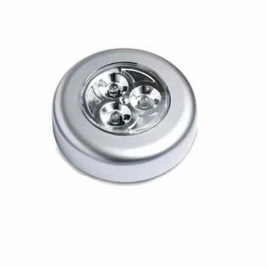 Imagem de Luminaria 3 Leds Toque Cinza - Bj-pop