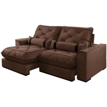 Imagem de Sofá Vicam 029 com Molas Ensacadas 4 Lugares Retrátil e Reclinável 250