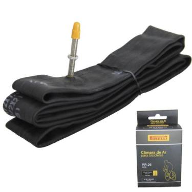 Imagem de Camara de Ar para Bicicleta Aro 26 VALVULA Presta 48mm - Pirelli