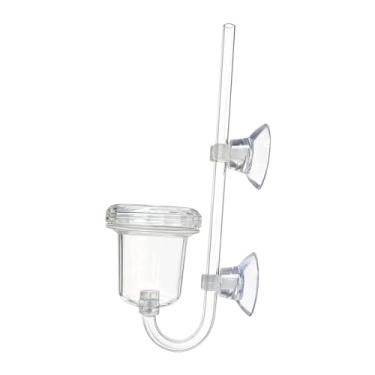 Imagem de Ｂｅｓｇａ Difusor de CO2 transparente com ventosas, fácil instalação para plantas aquáticas em aquários. Difusor de dióxido de carbono, L
