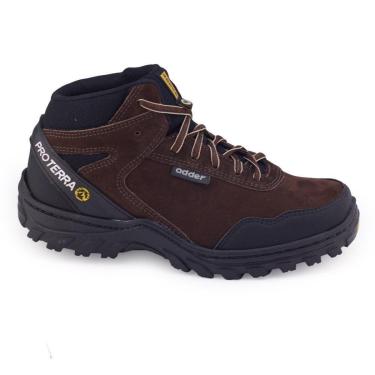 Imagem de Bota Masculin Adder 0809 Proterra Adventur Trilha Moto Couro-Masculino