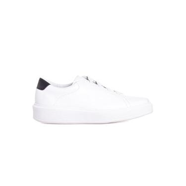 Imagem de Tênis Masculino Pixolé Casual Couro Branco-Masculino