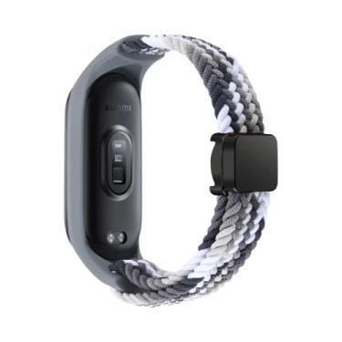 Imagem de Pulseira De Nylon Trançada Com Fecho Magnético Para Xiaomi Mi Band 9 8