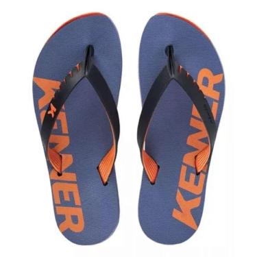 Imagem de Chinelo Infantil Kenner Original Red - Laranja/Azul-Unissex