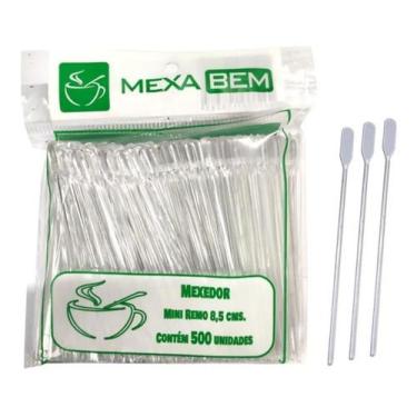 Imagem de Promoção Mexedor Para Café Cristal Com 500 Unidades 8,5 Cm - Congratul