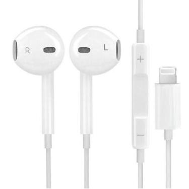 Imagem de Fone ouvido Com Microfone 1,2m ip7 ip8 X Xs Xr - Mb