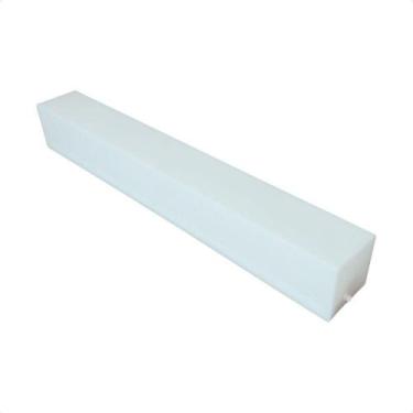 Imagem de Plafon Nadir Retangular 64cm 40W Bivolt para Teto Interno Branco Tasch