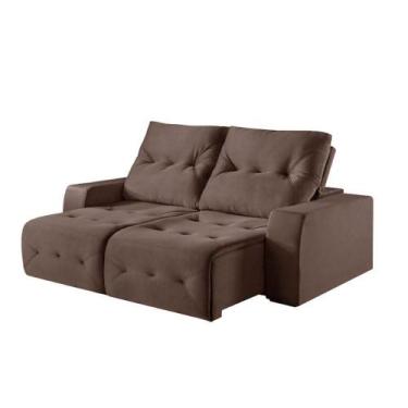 Imagem de Sofa Martins M-185 02 Md.90 - V-211 Marrom - MARTINS ESTOFADOS
