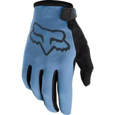 Imagem de Luva Ranger Masculino Fechada Ciclismo Bike - Fox, Azul, P