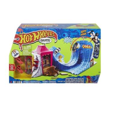 Imagem de Pista Hot Wheels Skate Parque De Diversão  Mattel