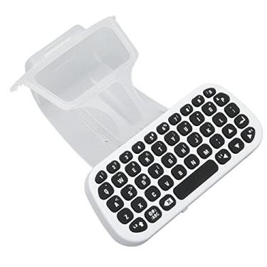 Imagem de Teclado de controle sem fio, teclado do controlador de jogo conveniente para comunicar-se Operação flexível Experiência de jogo confortável Placa de bate-papo do gamepad para jogos