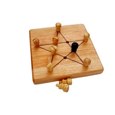 Imagem de Desafio Estrela Matemática ou Pentalfa/Jogo Kaooa