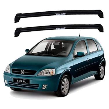 Imagem de Rack Eqmax New Wave Corsa 2002 2003 2004 2005 2006 2007 2008 2009 2010 2011 2012 Preto