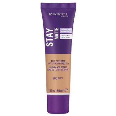Imagem de Rimmel London Stay Matte Liquid Mousse - 305 Buff - base, leve, controle de brilho, livre de óleo, 30 g