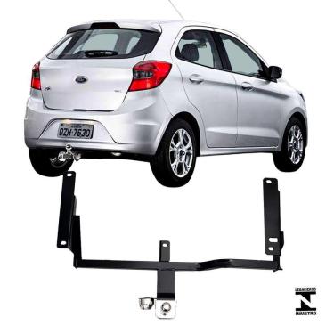Imagem de Engate Reboque Rabicho Fixo Ford Ká Hatch 2014 a 2021 450Kg