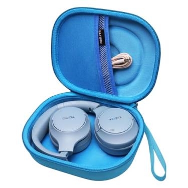 Imagem de LTGEM Capa de fone de ouvido compatível com TOZO HT2, JBL Tune 510BT/520BT/720BT/770NC Hybrid Active Noise Cancelling Over Ear Headphones, azul-petróleo