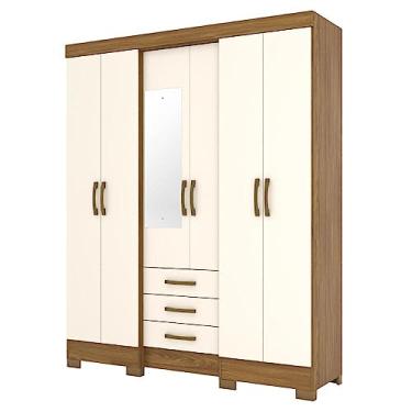 Imagem de Quarto de Casal Modulado Henn Diamante c/7 módulos QCM80 King 1,93x2,03