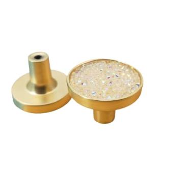 Imagem de Puxadores de cozinha de móveis de armário de gaveta para maçaneta de armário Maçaneta de porta de gaveta de móveis O botão de cozinha decora o gancho de suspensão de parede, M, bege diamante