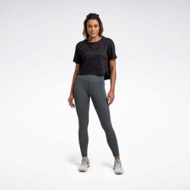 Imagem de Camiseta Reebok Active Cropped Manga Curta Feminina-Feminino