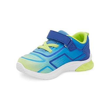 Imagem de Stride Rite 360 Tênis esportivo unissex infantil Chance, Verde neon, 19