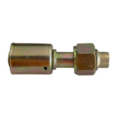 Imagem de Conexão Ar Condicionado Reta Oring Fêmea 10mm Aço Com Clip - TUNDRA AU