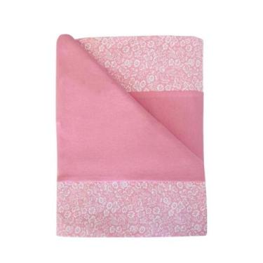 Imagem de Jogo de Lençol 3 Peças Solteiro 78 Beliche Floral 14 Rosa Arrumadinho 