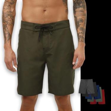 Imagem de Shorts SURF LISO Mauricinho Bermuda Praia Academia Tactel Verão 1043 -