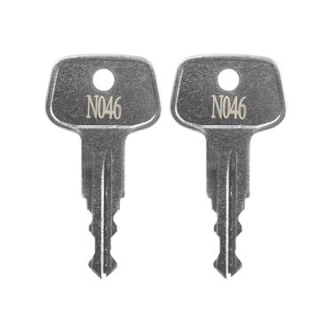 Imagem de VIDABTE N046 Chave de substituição de rack de carro Thule Roofs, chave de substituição de rack de teto Thule, chave de suporte de bicicleta Thule, chave de substituição para esqui Thule, teto, caixa