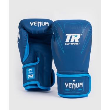 Imagem de Venum Luvas de Boxe X Top Rank Original Impact - Azul Marinho - 340 g