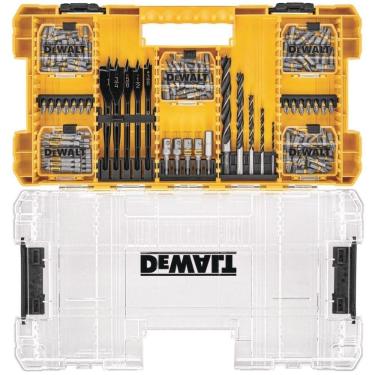 Imagem de Kit De Bits E Brocas Max Fit Tstak Dewalt Toughcase