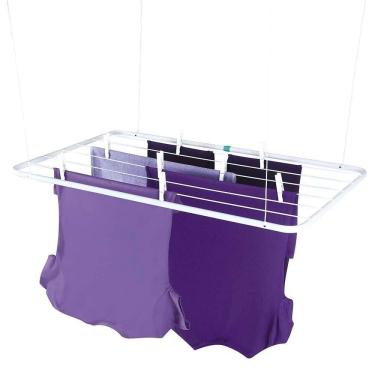 Imagem de Varal De Teto Em Aço Suspenso 90x56 Mor