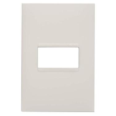 Imagem de Placa 4x2 1 Posto Plusmais Branca - Pial Legrand