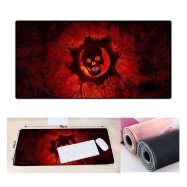 Imagem de Mousepad gamer speed extra grande 700x350mm - Exbom, Gears of War